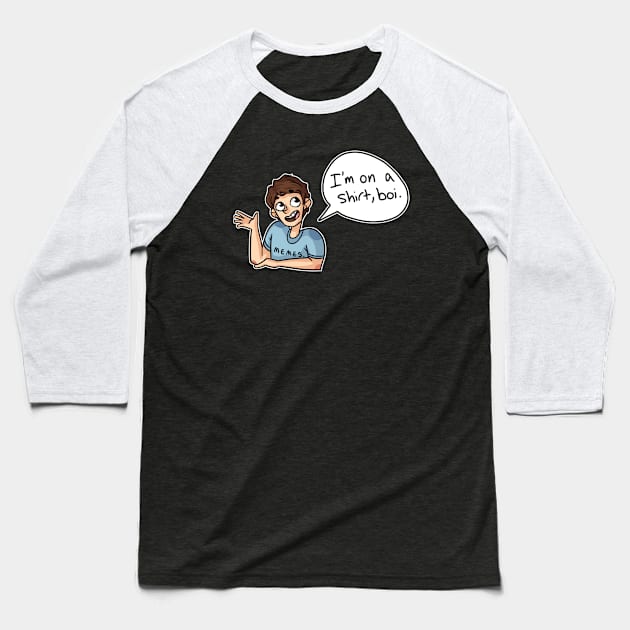 Kevin Baseball T-Shirt by suntails